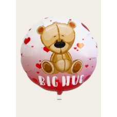 Balloon Big Hug Little Bear Red