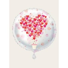 Turnowsky Balloon Flowers Red Hearts