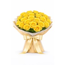 24 Yellow Roses
