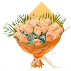 24 Cream Roses