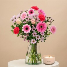 Soft Pink Bouquet | Candle - Big Hug