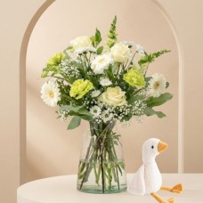Precious White Bouquet | Little Dutch - Goose plush toy
