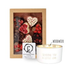 My Flame Lifestyle Candle | Urban Cacao Chocolate hearts