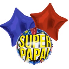 Balloon cluster | Stars | Super Dad!