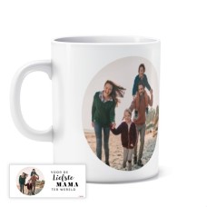 Mug | For the sweetest mom | with your own photo and text