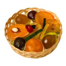 Basket of Candied Fruits