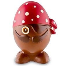 Large pirate egg - milk chocolate