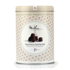 Chocolate Truffles in Vintage Tin