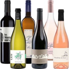 6 assorted Organic Wines from France