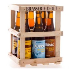Set of 6 bottles of beer from Brasserie d' Olt