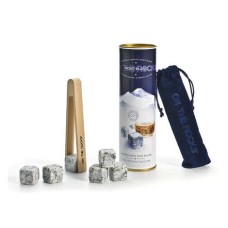 6 Ice Cubes from The Mont Blanc with Ice Cube Tongs Set