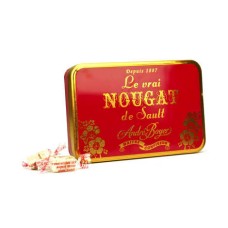 Individual White Nougat in Metal Box