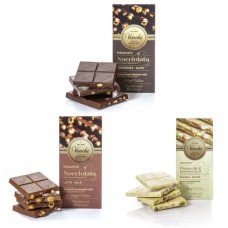 Trio of Italian chocolate bars Venchi