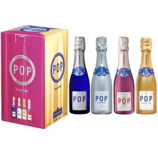 Pop Champagne 4 mixed 25cl bottles