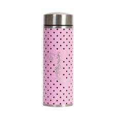 Laduree Travel Tea Thermos Bottle in Pink and Polka Dots
