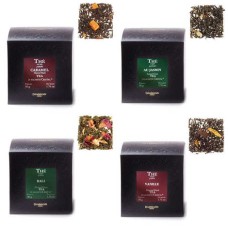 Assortment of 4 boxes of Dammann teas