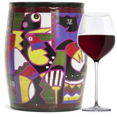 Puech Haut Le Benjamin in a Bib Art Red Wine - Paco Sagasta
