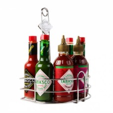 The Caddy 6 Tabasco flavors