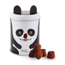 Nature fancy truffles - Panda metal box (100g tin)