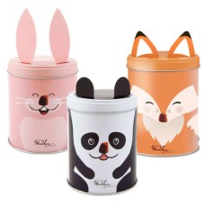 Assortment of 3 boxes of Mathez fancy truffles with animal decor