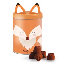 Fancy sparkling cola truffles - Fox tin box (100g metal tin)