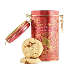 Tin of salted caramel English biscuits