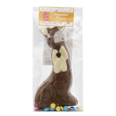 Milk chocolate giraffe and mini confetti (130g bag)