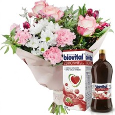 Pastel Bouquet with biovital