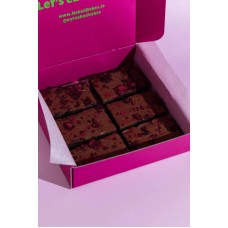 Raspberry Fudge Brownies