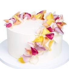 Roses In Bloom Cake (Small (6" Diameter))