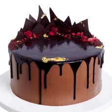 Salted Caramel Choc Heaven Cake (Small (6" Diameter))
