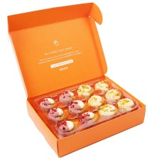 Mixed Fruity Mini Cupcake Box (12 Pieces)