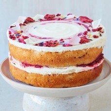 Wheat Free Vegan Summer Berry Cake