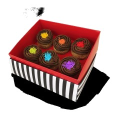 Box of 6 Vegan / Gluten Free Classic Cupcakes