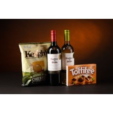 Crisps Chocolate and Wine Gift Hamper