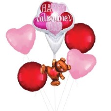 Floating Bear Supershape Balloon (3 Balloons Gift Boxed)