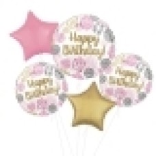 Happy Birthday To You Dots Balloon (3 Balloons Gift Boxed)