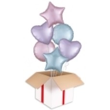 Seafoam Mix Party Bouquets (2x Bunch of 6 Balloons (12 Balloons))