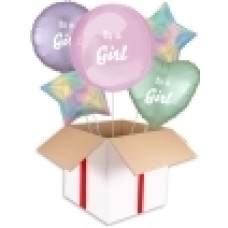 Personalised Blue Orbz Balloon (3 Balloons Gift Boxed)