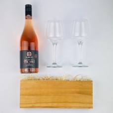 Babich Rose and Glasses Gift Box