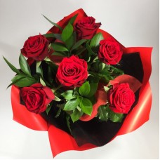 Six Red Roses