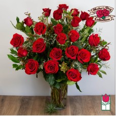 Beretania's 2 Doz. Extra Long Stem Red Rose Bouquet (Standard)