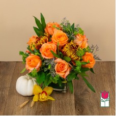 Beretania's Honeycrisp Fall Compact Bouquet (Standard)