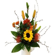 Arrangement of Gathered Flowers (Small)