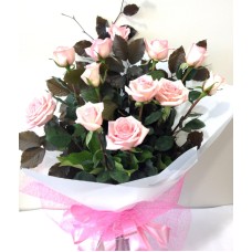 12 Beautiful Pink Roses
