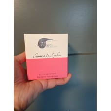 Guava and Lychee Soy wax candle