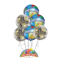 Congratulations Mix Ultimate Balloon Bouquet