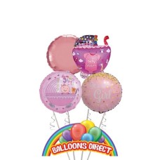 Baby Shower Girl Premium Balloon Bouquet