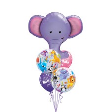 Elephant Circus Birthday Balloon Gift