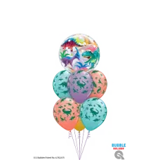 Dinosaur Bubble Balloon Bouquet
